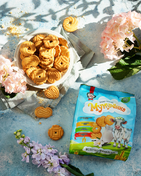Печенье «Мумурёнка» молочно-ванильное