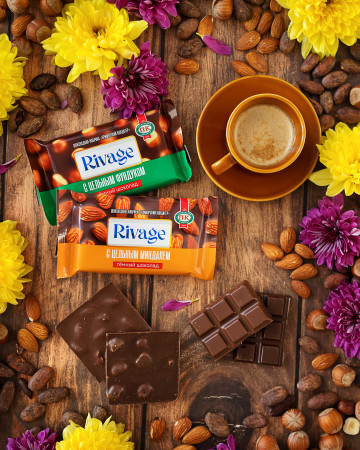 Новинка! Тёмный шоколад «Rivage».