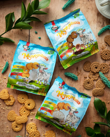 Печенье сахарное «Мумурёнка» на кокосовом масле!