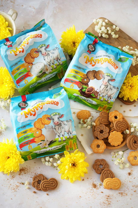 Печенье сахарное «Мумурёнка» на кокосовом масле!