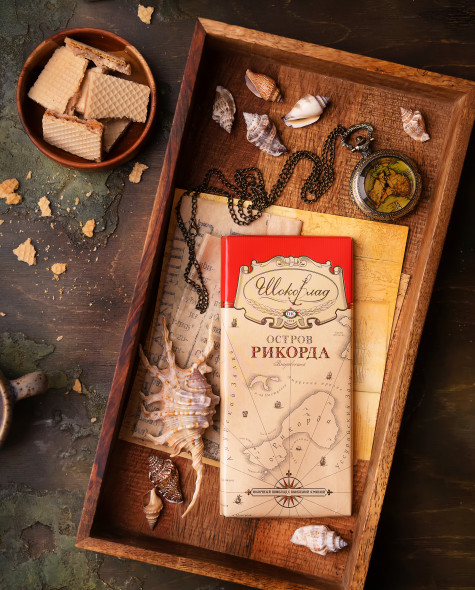 Молочный - Остров Рикорда с вафельной крошкой