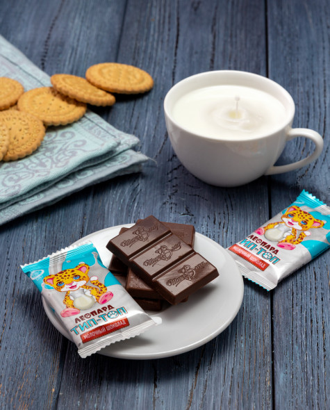 Молочный - Леопард Тип-Топ