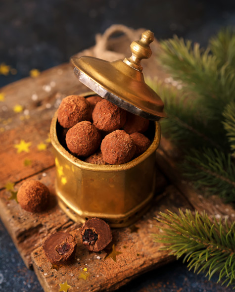 Трюфель с черешней