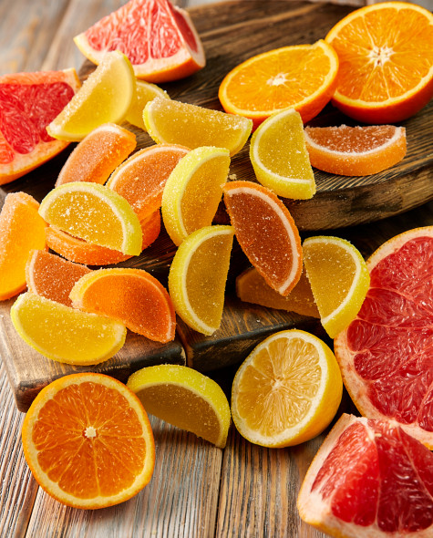 Цитрусовые мармеладки