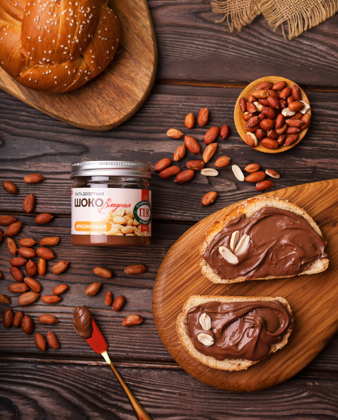 Паста десертная арахисовая - Шоковладная